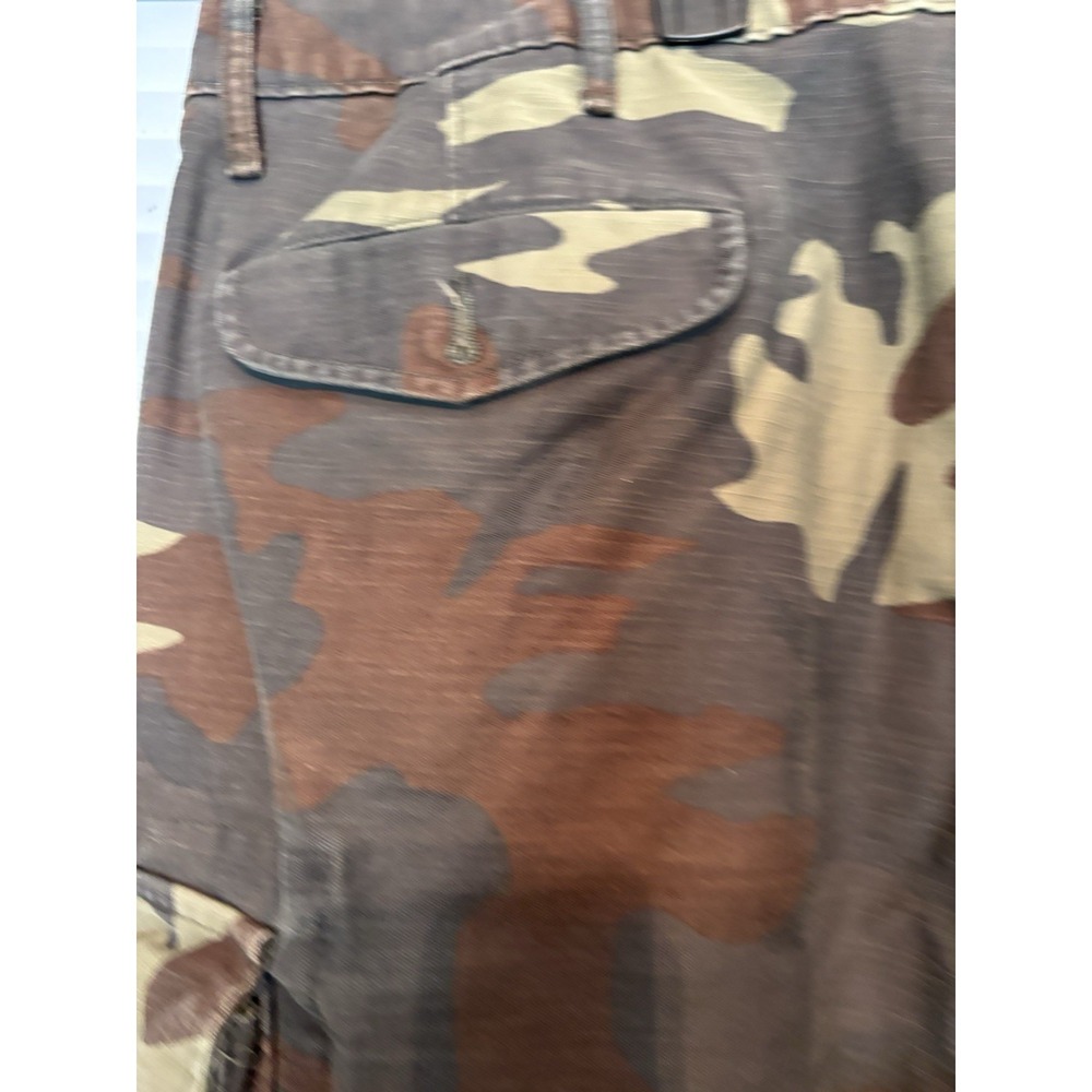 Levi's Camouflage Cargo Shorts Men's 40x9 100 % Cotton Outdoor Hiking Military - Picture 13 of 15